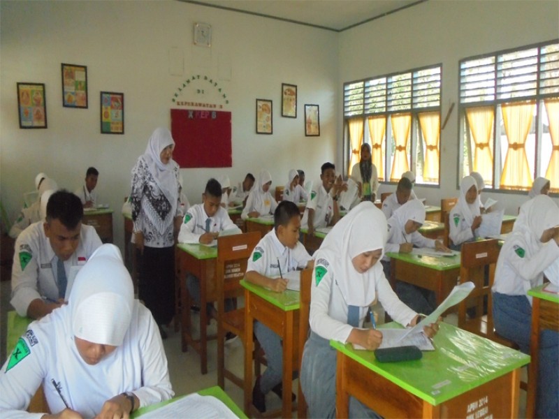 SMK Negeri 1 Bulango Selatan laksanakan Ujian Semester Ganjil 2016/2017