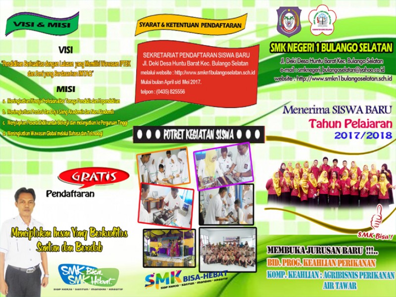 PENERIMAAN SISWA BARU T.P 2017/2018