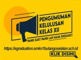 [PENGUMUMAN] Kelulusan Siswa Kelas XII SMK Negeri 1 Bulango Selatan Tahun Pelajaran 2025/2026