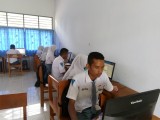 Angkatan I SMKN 1 Bulango Selatan, Simulasi UNBK Perdana 2017